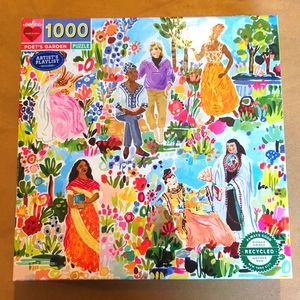 1000 piece puzzle - Poets Garden